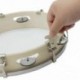 4X (10 a Tambourine Capoeira bőrdobban) Tamburin Samba Brasil fa TaT7L4