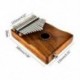 2X (Kalimba 17 Keys Thumb Piano beépített EVA nagy teljesítményű védő bo G7T5)