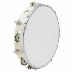 8X (10 a Tambourine Capoeira bőrdobban) Tamburin Samba Brasil fa Ta Y1J4