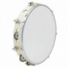 8X (10 a Tambourine Capoeira bőrdobban) Tamburin Samba Brasil fa Ta Y1J4