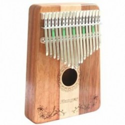 3X (Flanger 17 C billentyűs ujj Kalimba Mbira hüvelykujjméret kezdőknek Piano K7I6