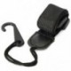 Állítható nylon ukulele heveder sáv Ukulele További nejlon heveder horoggal Blac O5W1