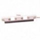 Made Maple &amp  Ebony 5 húros Banjo Bridge 5/8 hüvelykes Y8Q9