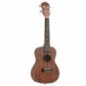 Yael 23 hüvelykes koncert Ukulele 4 húros Hawaii mini gitár Uku Coffee Acous F5F1