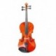 3/4 méretű természetes hegedű Basswood acél húros íves íj kezdőknek E4R5 J8P7