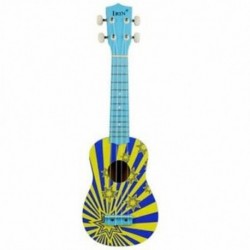 3X (IRIN 21 hüvelykes 15 Frets Soprano Ukulele Uke 4 Nylon Strings Basswood Guita D7C9