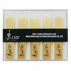 2X (SLADE 10db / készlet szaxofon bambusz 2.5 (2 1/2) nád sopran bB Saxoph J8I5