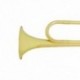 1X (Retro B Flat Bugle trombita iskola zenekar lovasság kezdő zenekar zene S4Z4)