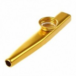 Metal Kazoo furulya száj hangszer Harmonica forró értékesítés gyakorlati arany V9T7