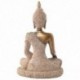 2X (Figurin árnyalatú homokkő Buddha Joss szobor szobor kézzel faragott T7E4)