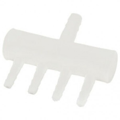 H2X8 műanyag négyutas akvárium-oxigéncső illeszthető elosztó-elosztó elosztó gyűjtőszelep