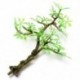 1X (Műanyag Bonsai zöld fa akvárium dísz haltartály víz alatti dekoráció O W9Z8