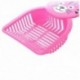 Rózsavörös macska mintás műanyag kutya macskák alom Scoop U1J1