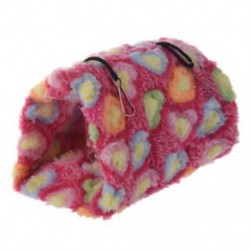 Papagáj madár Budgie bolyhos meleg fészer fészer hálószoba függő kunyhó (rózsaszín) S F9N6