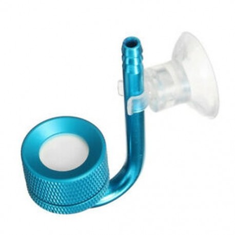 2X (akvárium alumíniumötvözetből készült CO2 diffúzor porlasztó vékony Mini Nano Aquarium P Q9O5