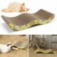 2X (Kisállat macska cica karcolóval ellátott fogópofa Mat Catnip ágy M G2B8