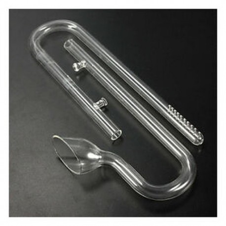 Akvárium üveg kiáramlás és beáramló liliom cső 13 mm-es cső   szívócsésze E2E1 U7V6