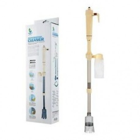 2X (Jeneca Electric akvárium akvárium vákuum szifon szifon kavicstisztító P D3V7