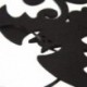 1X (Halloween lógó reklámcsípő fogás vagy élvezet, a D4B6 faldekoráció medál táblája