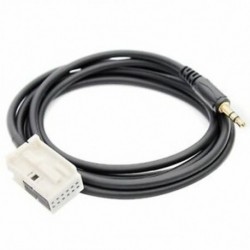 Autós aux kábel 3.5MM MP3 audio adapter illeszkedő Peugeot 307 308 408 407 507 S F3X6