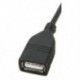 Az Aux USB kábel-adapter 2008-tól kezdve a Honda Civic Jazz Cr-V Accord Cr-Z Mp3 F8R6