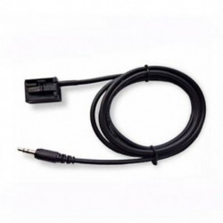 2X (kiváló minőségű autó, 12 tűs és 3,5 mm-es aux kábel audio adapter, BMW E39 E53 E4D6)