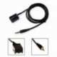 2X (kiváló minőségű autó, 12 tűs és 3,5 mm-es aux kábel audio adapter, BMW E39 E53 E4D6)