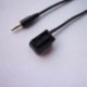 2X (kiváló minőségű autó, 12 tűs és 3,5 mm-es aux kábel audio adapter, BMW E39 E53 E4D6)