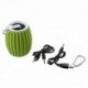 1X (zöld hordozható sport vezeték nélküli Bluetooth mini sztereó hangszóró Cell Pho W0A7-hez