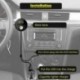 Bluetooth Aux kihangosító autóskészlet 3.5 mm Jack audio MP3 lejátszó vezeték nélküli Fm Tra K6D6