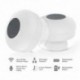 2X (vízálló Bluetooth 3.0 zuhany hangszóró, hordozható kihangosító hangszóró G4G4