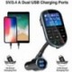 1X (FM autós töltő adó, Bluetooth vezeték nélküli rádió audió adapter ReceK8B1)