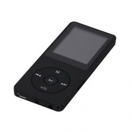 2X (80 órás lejátszás 1,8 hüvelykes MP3 lejátszó, 8 GB memória kapacitású zenelejátszó, fekete F2O8)