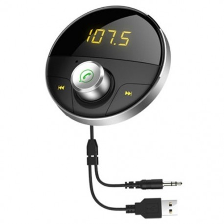 3X (Bluetooth Aux kihangosító autóskészlet, 3,5 mm Jack Jack MP3 lejátszó, vezeték nélküli Fm A3E6.)