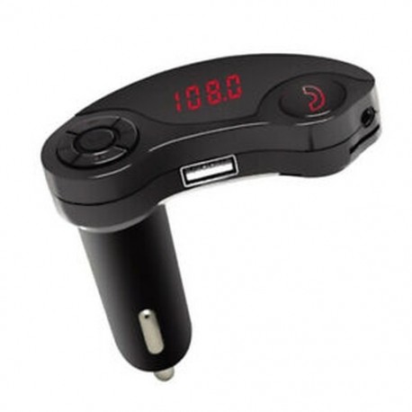 4X (Mini Bluetooth GT86S 2.1A USB autós töltő, DC 12-24V FM adó, WirelT2X7