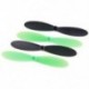 8 db Hubsan X4 H107C RC Quadcopter pótalkatrészek műanyag pengekészlet B2G4