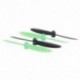 8 db Hubsan X4 H107C RC Quadcopter pótalkatrészek műanyag pengekészlet B2G4