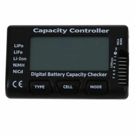 RC CellMeter-7 digitális akkumulátor kapacitás-ellenőrző LiPo LiFe Li-ion NiMH Nicd M8F2