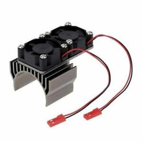 Titán - 1X (540/550 dupla hűtőborda motor hűtőventilátor a V4Z6 1/10 távirányító autóhoz)