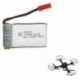 2 x 3,7 V 750mAh lipo akkumulátor MJX RC Quadcopterhez X200 X300C X400 X500 X80 C2I6