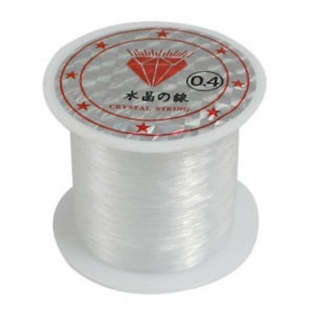0,4 mm átmérőjű fonalas menet átlátszó nylon halas horgászvezeték orsó P4D2 Q1U3