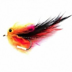 1X (1db / táska Új pisztrángos Steelhead Salmon Pike Streamer légy a Fly Fishi D3S5 számára