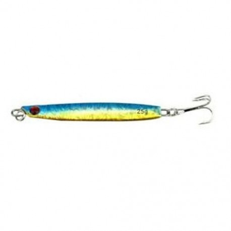 Kék és arany - Jigs horgászcsalók fémcsali vas ólom Jig tengeri felszerelés 8cm 25g Rs W4W6