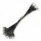 24 db / tétel Horgászcsavar Trace Wire Leader vonal Forgókerekes Spinner Shark S G7J7