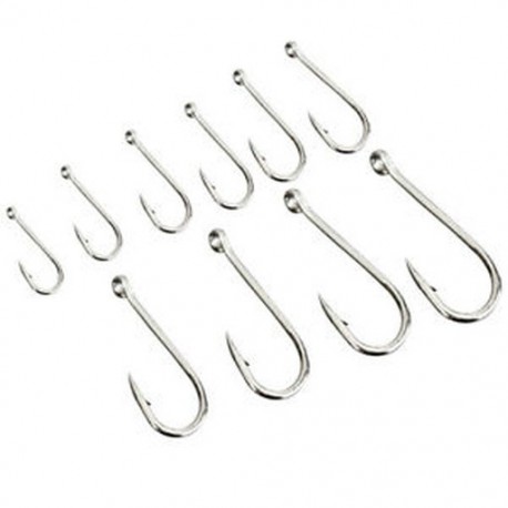 2X (Hook Box 50db-os horog horgász számára 10 méret: J1M4)