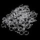 2X (100db / 10set 7 mm-es pontyhorgászathoz használt hajóeszközök Csali szalagok pellet Bander Wor M4G7-hez
