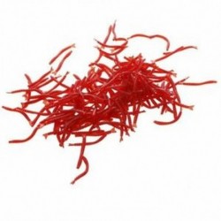forró eladás 200db Szag vörös féreg csalik 2.3cm lágy csali ponty horgászcsali s U6Z2