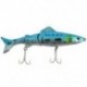 2X (HENG JIA népszerű többszörös csuklós csalik 12,5 cm nagy Swimbait H7Z6)