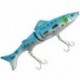 2X (HENG JIA népszerű többszörös csuklós csalik 12,5 cm nagy Swimbait H7Z6)