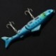 2X (HENG JIA népszerű többszörös csuklós csalik 12,5 cm nagy Swimbait H7Z6)